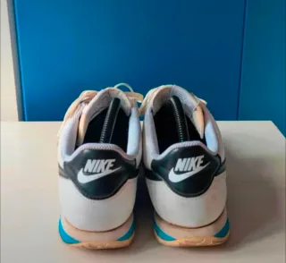 Nike Cortez leather white and black for men