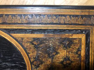 Scatola portagioie Sorrentina intarsiata XIX sec.