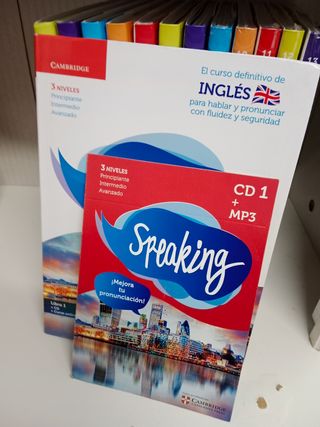 Libros de inglés Speaking (13 tomos)