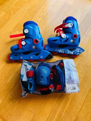Patines Oxelo Talla 28-30 + Protecciones