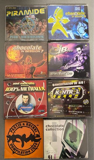 Lote CDs Makina y Dance 2004-2008