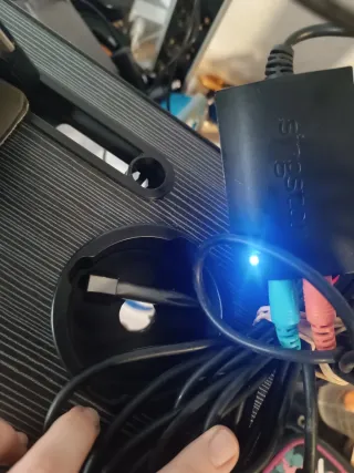 Micrófonos Singstar Negros y Rojos