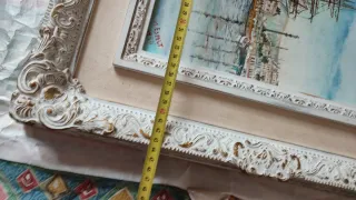 Cuadro Óleo Puerto Barcelona