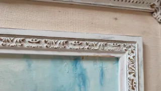 Cuadro Óleo Puerto Barcelona