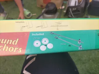 2 Cajas Anclajes Jungle Gym