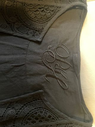 Chaqueta Pedro del Hierro Negra Encaje