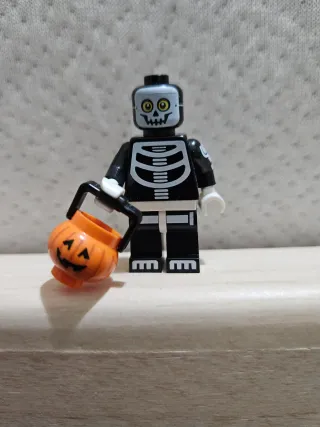 Minifigura Lego Esqueleto Halloween