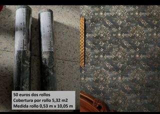 Papel pintado 2 rollos