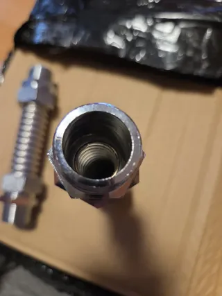 2 Tubos Flexibles Acero Inoxidable