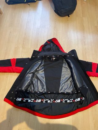 Chaqueta Snow/Ski Negra y Roja marca söll talla 14