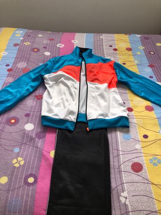 Chándal Décimas Azul Blanco Naranja Negro ..