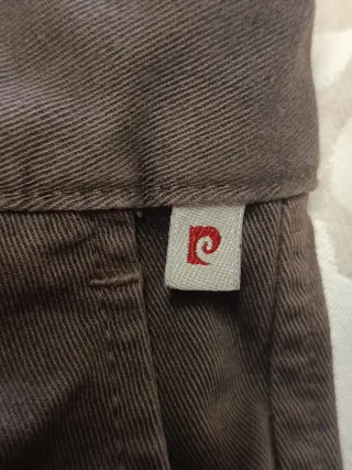 Pantalón marrón hombre pierre cardin