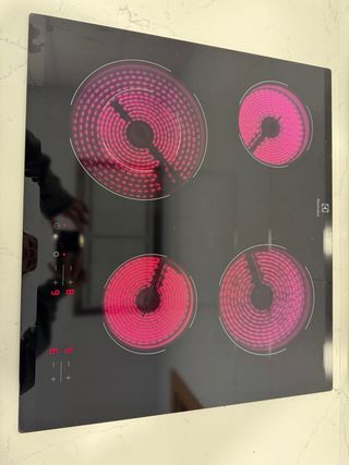 Encimera Vitrocerámica Negra