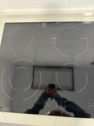 Encimera Vitrocerámica Negra