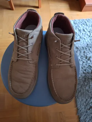 Botas Pitas Hombre Beige