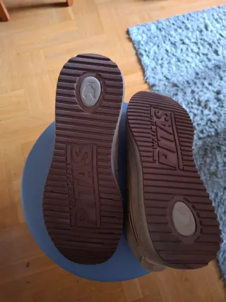 Botas Pitas Hombre Beige