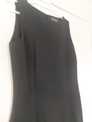 Vestido Negro Oficina Roberto Verino Talla S