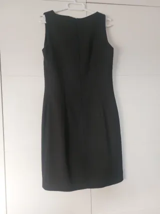 Vestido Negro Oficina Roberto Verino Talla S