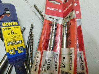 Lote Brocas SDS Plus Bosch, Irwin, Armeg