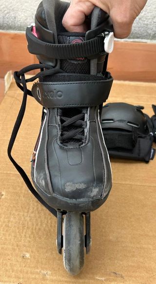 Patines Oxelo Talla 38 + Protecciones