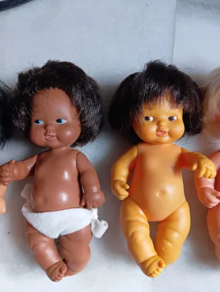 Lote 6 Barriguitas Famosa antiguas