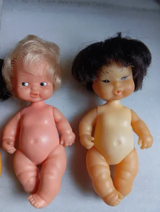 Lote 6 Barriguitas Famosa antiguas