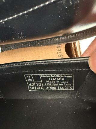 Dr Martens Temara Mocassino Nero 42