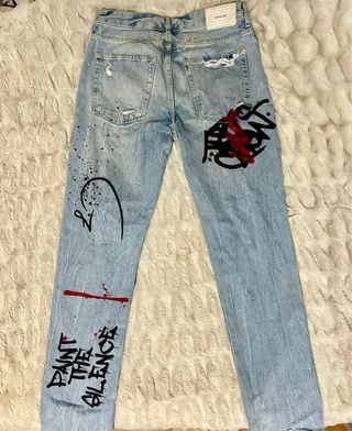 Pantalones Bershka Rotos Estilo 90s