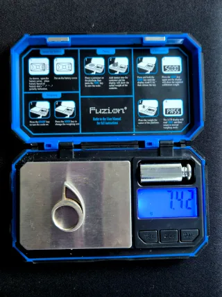 Anillo Plata 925 Diseño Minimalista