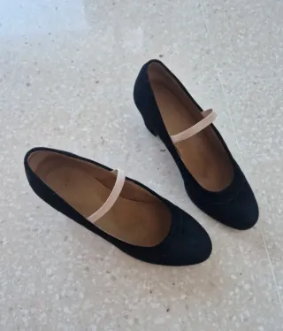 Zapatos Flamenco Semiprofesionales Negros