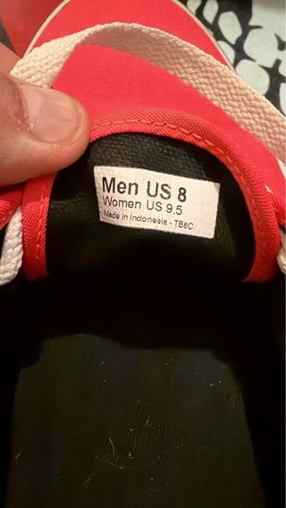 Zapatillas Vans Authentic Lo Pro Coral Neón