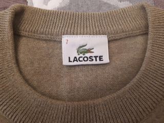 Jersey Lacoste Talla 7 Marrón
