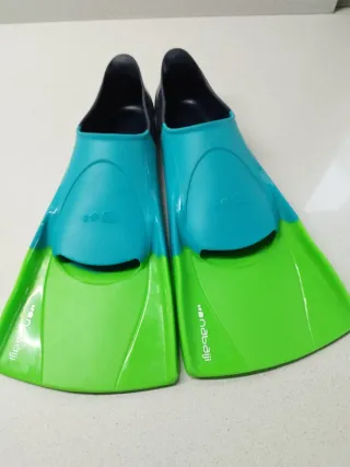 Aletas de natación Nabaiji cortas número 35-36