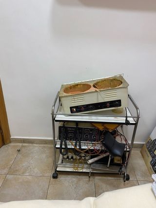 todo el mobiliario de Peluqueria y esteticista