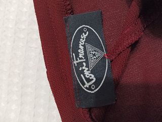 Vestido burdeos elegante Talla S/M