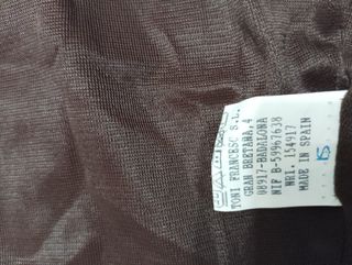 Vestido burdeos elegante Talla S/M