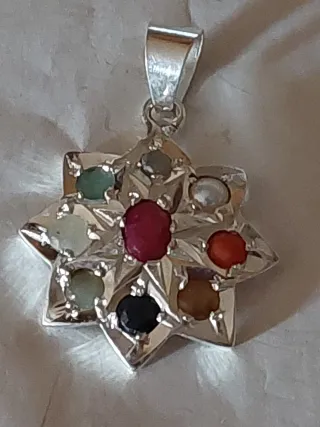 Colgante Plata 925 Multicolor