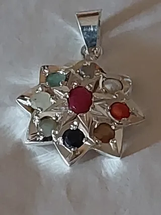 Colgante Plata 925 Multicolor