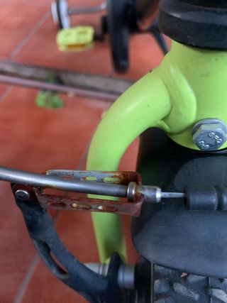 Bicicleta infantil Btwin con ruedines