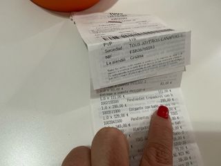 Pendientes TOUS baño oro 18k motivo diamante