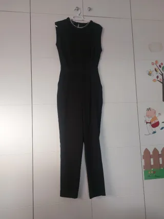 Mono Negro Blanco Talla XS