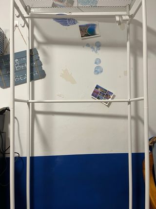 Estantería Ikea Blanca Metálica