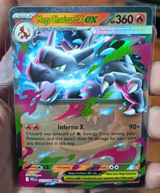 3 Cartas Pokémon Gengar, Charizard, Reshiram