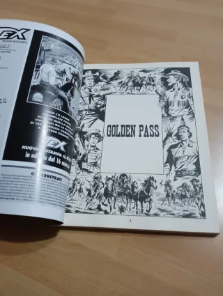 TEX 466 nuova ristampa Golden Pass