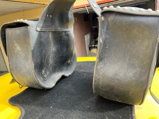 Alforjas Moto Spaan Cuero Negro