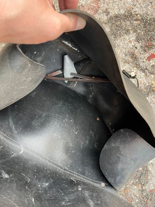 Alforjas Moto Spaan Cuero Negro