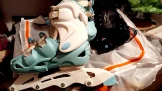 Patines en línea ajustables para niños talla 34-37