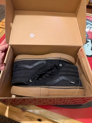 Zapatillas Vans SK8-Hi Pro Negras y Marrones