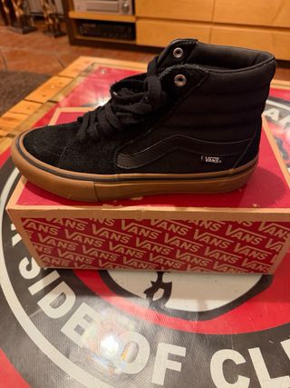 Zapatillas Vans SK8-Hi Pro Negras y Marrones