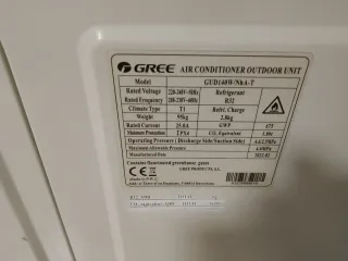 Unidades exteriores marca Gree y Mitsubishi